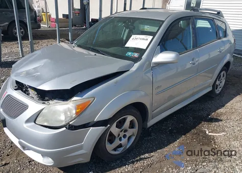 2008 Pontiac Vibe z USA, uszkodzony, nr VIN 5Y2SL65868Z417325